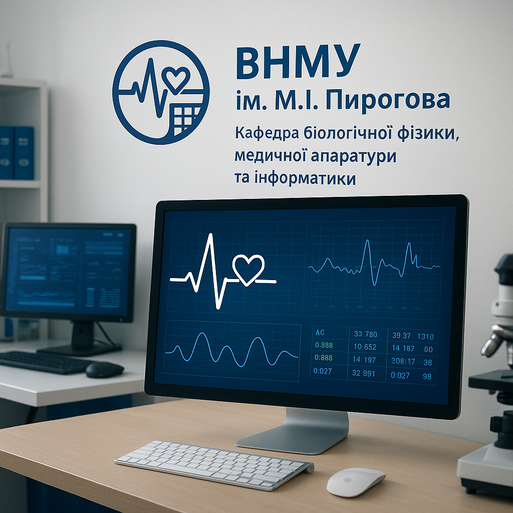 Кафедра біологічної фізики, медичної  апаратури та інформатики